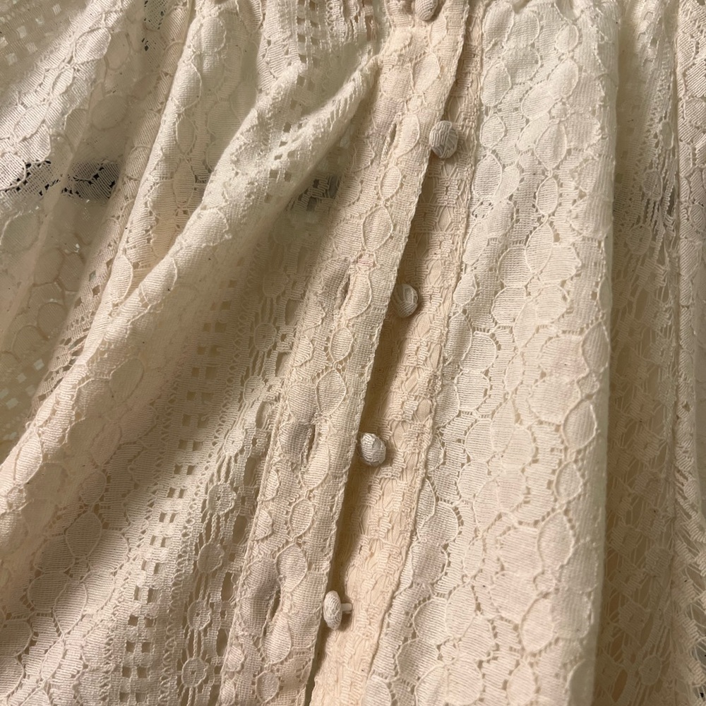 Anthropologie Verb Pallav Singhee Agneza Lace - Picture 5 of 7